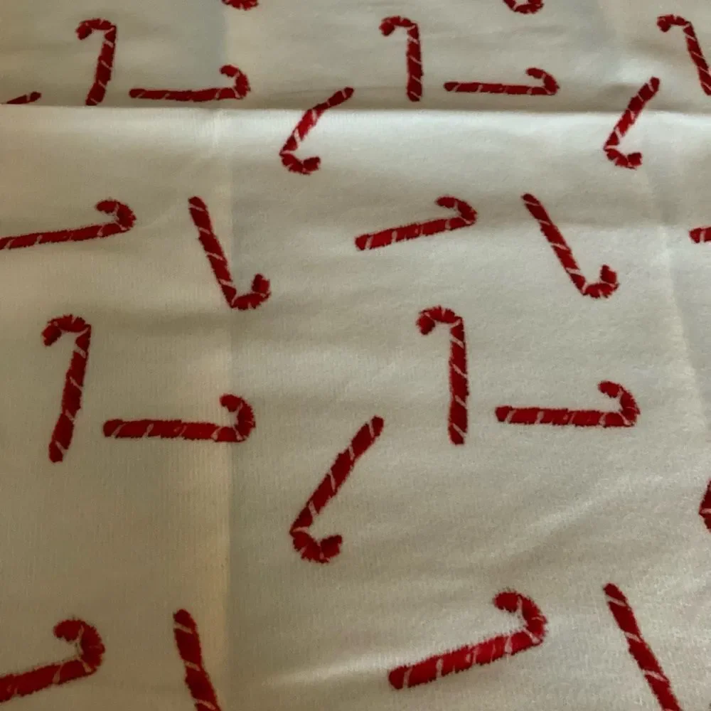 Candy Cane Holiday Pillow Cover